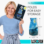 MODGY Collapsible and Expandable Plastic Flower Vase, Unbreakable, Foldable, Decorative Modern Centerpieces, Table Decorations, Van Gogh Starry Night, 1 Pack