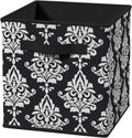 ClosetMaid 3255 Cubeicals Fabric Drawer, Black Damask