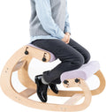 VDNEND Knee Chair Ergonomic for Office,Rocking Kneeling Chair Desk,Adjustable Posture Chairs for Relieve Neck or Back Pain,Balance Chairs for Work,Meditation,Home,Gifts for Men,Women,Her,Him