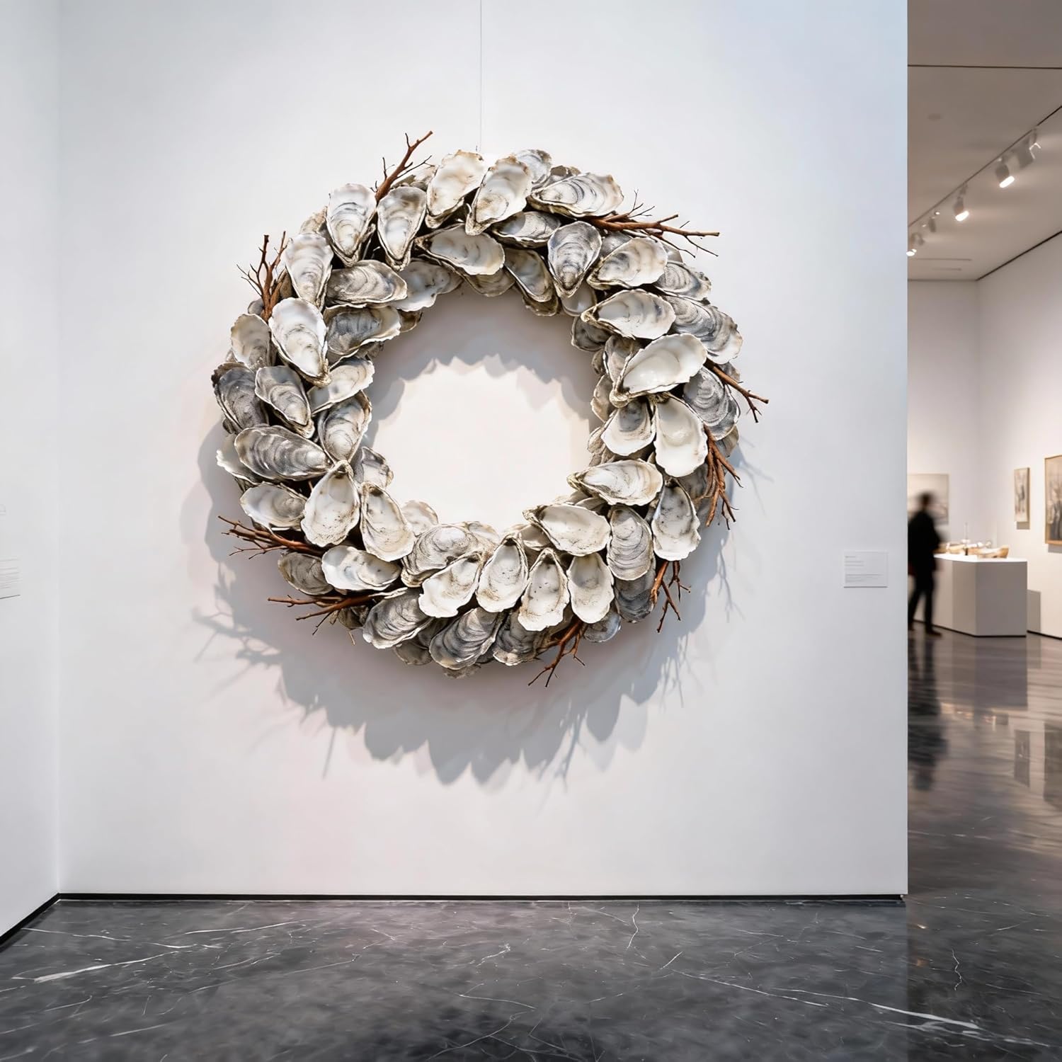30Pcs 4"-6'' Oyster Shells for Crafts Large Oyster Shells for Crafts Christmas Ornaments Natural Oyster Shell Beach Themes Home Decor Painting Wedding