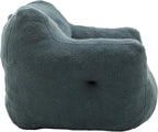 Bean Bag Chair, Bean Bag Sofa Chair with Armrests Stuffed High-Density Foam, Lazy Sofa Comfy Chairs for Living Room,Bedroom (Light Green)