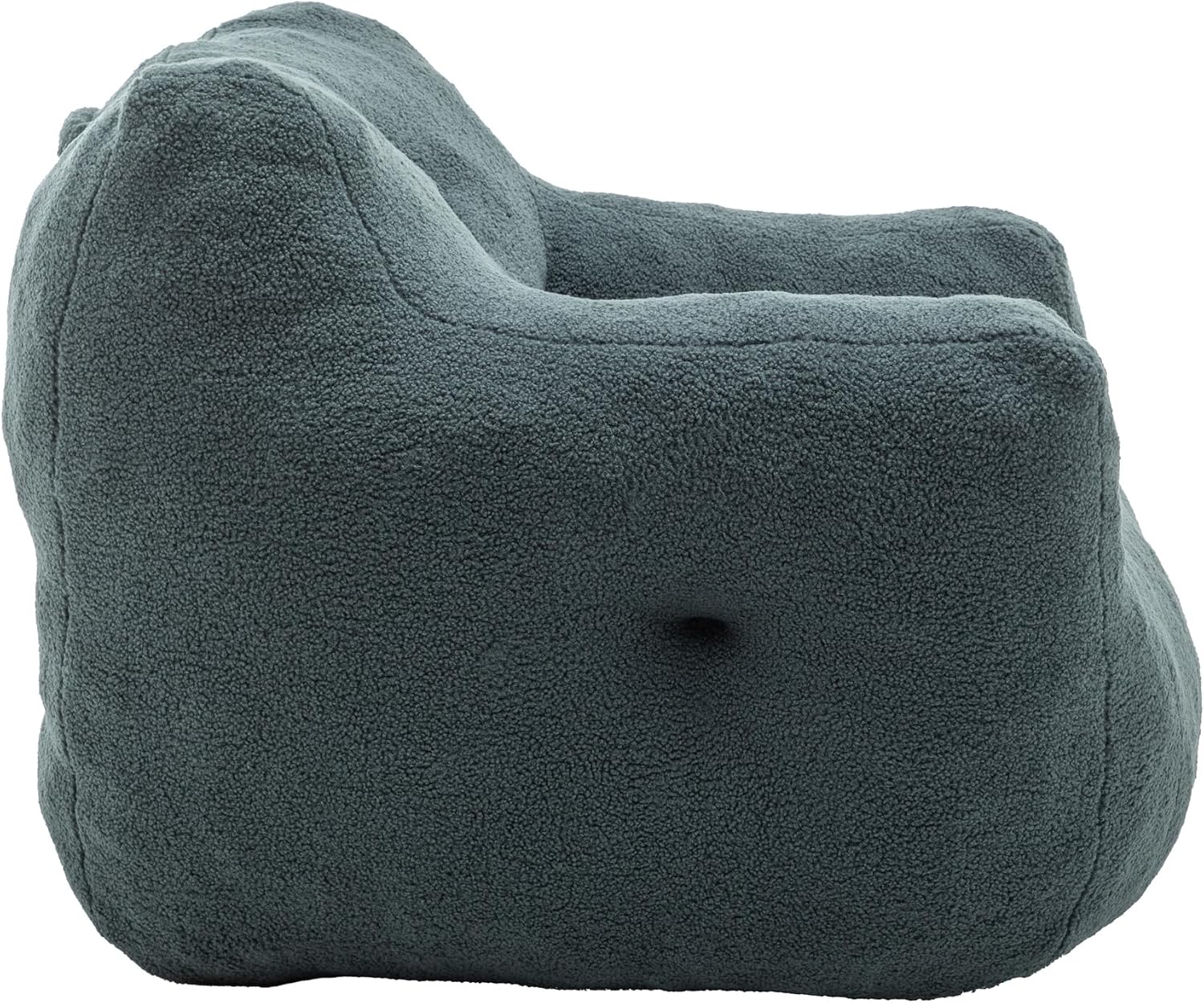 Bean Bag Chair, Bean Bag Sofa Chair with Armrests Stuffed High-Density Foam, Lazy Sofa Comfy Chairs for Living Room,Bedroom (Light Green)