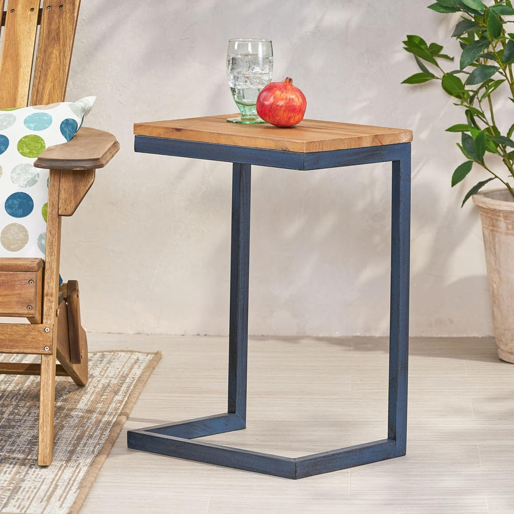 Medium Accent Table Compact Design Side Table with Easy Assembly and Durable Construction