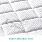Letmxiu Premium Crib & Toddler Mattress,100% Knitted Fabric, Premium Fleece Surface-Hypoallergenic, 5" Thick Firm Soft Crib Mattress, Non-Toxic - Fits Standard Cribs & Toddler Beds