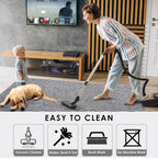 koloko 2ft x 6ft Runner Rug Non-Slip Outdoor Indoor Carpet Runner Custom Size Floor Runners Area Rugs Mat with Rubber Backing for Hallway Entryway Balcony Patio Kitchen Garage Stair Laundry