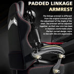 Big and Tall Gaming Chair with Massage and Pocket Spring Cushion,Gamer Chairs for Adults 400lb Weight Capacity, Video Game Chair with Headrest and Lumbar Support (Black)