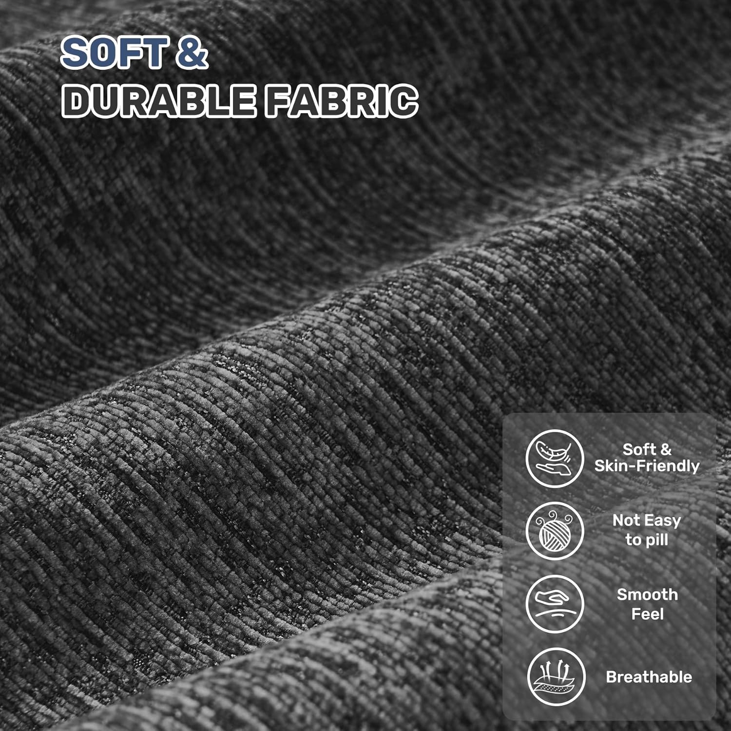 110” Modern Curved Sofa,Oversized Couch for Living Room,Cloud Couch with Boneless Couchs,Modular Sectional Sofa with Deep Seat,No Assembly Required,Black