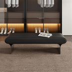 Modern Wooden Bench at The Foot of The Bed Long Beside The Suitable for Bedroom and Walk-in Closet Entryway(Medium)