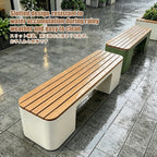 Garden Benches for Outdoors, Patio Benches for Outdoors, Weather Resistant, Backless Design, Suitable for Parks, Gardens, Patios, and Leisure Areas.(Green,150 * 40 * 45CM)