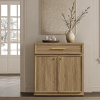 SICOTAS Buffet Cabinet with Storage Tall Modern Accent Storage Cabinet with Doors and Shelves 60 inch Wide Wooden Sideboard Credenza Buffets Console Table Coffee Bar for Kitchen Dining Living Room
