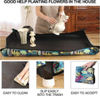 Plant Repotting Mat for Plants, Gardening Hand Tools for Gardeners, Oxford Printed Cloth, 29.5x29.5in(75x75cm)