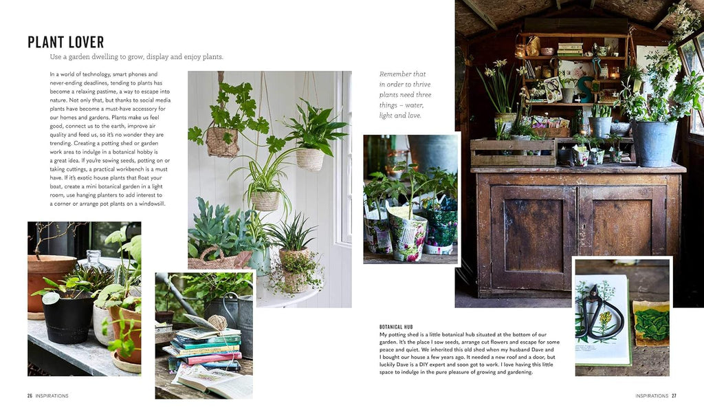 Shed Style: Decorating cabins, huts, pods, sheds & other garden rooms