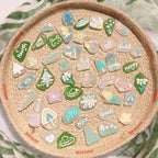 Large Coastal Mix Sea Glass Pieces for Crafts & Coastal Decor | 31 oz Frosted Glass, 1.2–2 in for Christmas Tree DIY & Wreaths, Vase Filler, Aquarium Decor, Beach Wedding