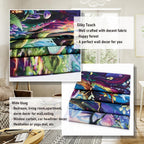 Amonercvita Fantasy Forest Tapestry Magical Trees Tapestries Galaxy Space Wall Tapestries Psychedelic Plant Floral Tapestry Wall Hanging for Home Decor