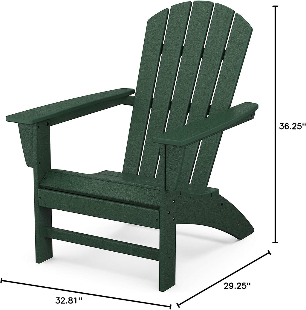 POLYWOOD Nautical Adirondack Chair