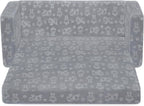 Delta Children - Serta Perfect Sleeper Kids 2-Seater Sofa, Convertible 2-in-1 Flip Open Toddler Couch Sleeper, Foam Chair for Playroom & Bedroom, Bed Lounger, Comfy Play Sleeping Lounge Chair, Grey