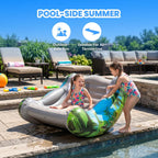 Sensory Chair for Kids, Inflatable Rocking Chair for Autism & ADHD, Cloud Rocker for Deep Pressure Therapy, Sensory Room Equipment for Toddlers Boys & Girls