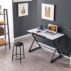 Yaheetech Drafting Table for Artists Art Desk Drawing Painting Studying Table w/Tilted Tabletop Art Craft Work Station for Adults Home Office School Use