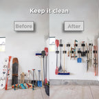 Gravity Grabber, The OG - Ski & Snowboard Wall Mount, Indoor Garage & Home Storage Organizer, Damage-Free Grip, Holds Skis/Boards/Poles/More, Space-Saving Premium Gear Rack, (Carbon 3-Pack)