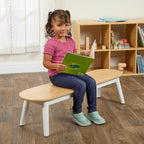 Environments Milestones Bamboo and Rubberwood Bench - Set of 2