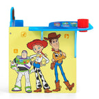 Delta Children Chair Desk with Storage Bin, Toy Story 5 | Kids Chair Desk Includes Fabric Storage Bin and Cup Holder, Low to the Ground for Easy Access, Ideal for Toddlers/Kids Age 3+