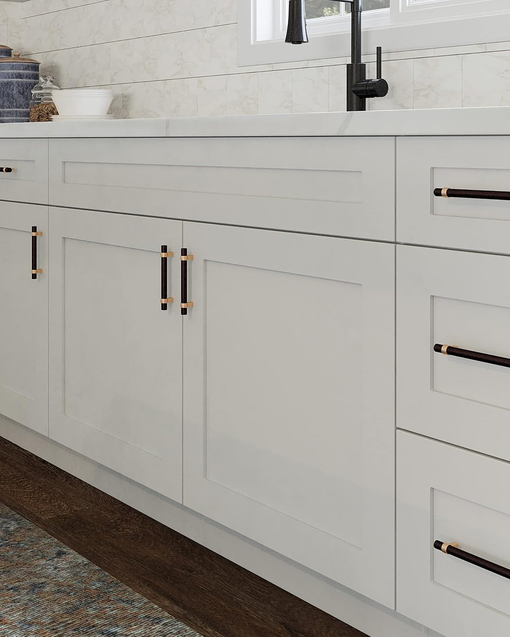 Design House Brookings 3-Inch Cabinet Filler, White Shaker