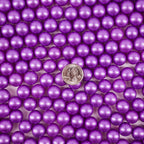 Marbles for Vases | Glass Marbles Bulk Vase Fillers | Glass Beads for Vases, Purple Round Marble 1lb, (Approx. 80 pcs)