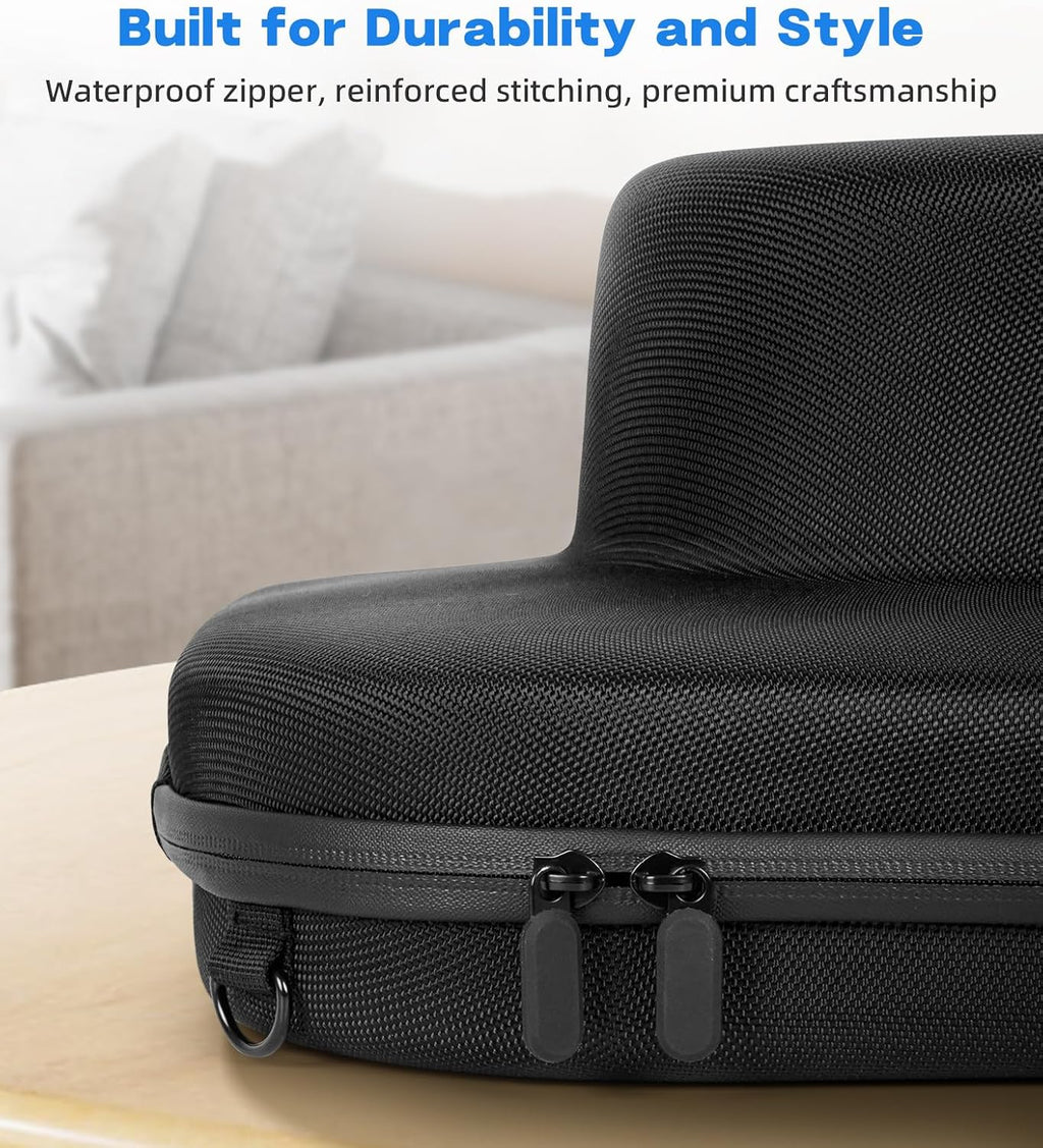 Hat Box for Cowboy Travel Extra Large, Waterproof Hard Hat Travel Case Storage Can for Fedora Panama Tweed Cap Holder Organizer Carrier with Adjustable Carry Strap, Mens Western Gift, Large Pink