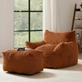Oversized Bean Bag Chair for Living Room Furniture Bean Bag Chairs for Adults- Small Couch & Lounge Accent Chair for Living Room Chairs or Bedroom