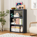 Metal End Table, 33" H Tall Bedside Table Sofa Table, 4 Tier Small Night Stand, Skinny Black Side Table for Office, Living Room, Office, Bedroom
