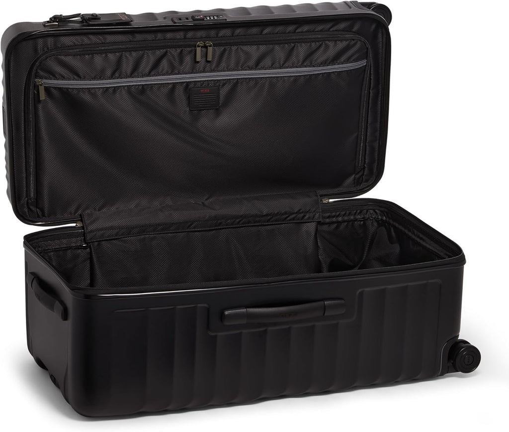 TUMI - 19 Degree Large Trunk - 4-Wheeled Durable Hard Shell Checked Luggage - TSA Lock - 31.3" X 15.8" X 14.8" - Black Texture