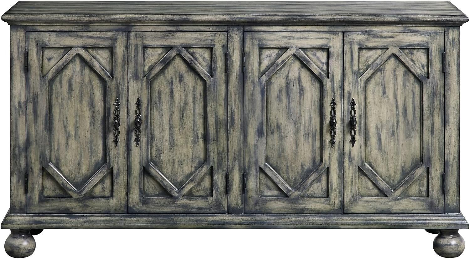 Rustic Console Cabinet witn Drawers, Storage Pantry Sideboard Locker for Living Room Hallway,for Kitchen Home