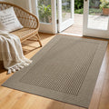 Door Mat 31"x47", Thin Dirt Trapper Entryway Door Mats Non Slip Washable Doormat, Low-Profile Welcome Mat for Inside Front Backdoor and Entrance