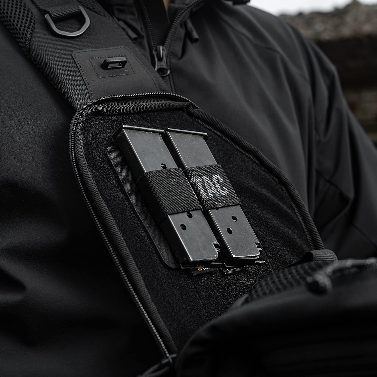 M-Tac Double Mag Pouch Hook Backed Magazine and Accessories Holder