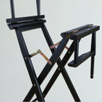 Casual Home 230-02/021-34 Director Chair 30" - Bar Height BlackFrame/Gold Canvas
