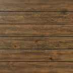 Castleton Distressed Brown Wood End Table with Shelf