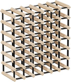 Urban Deco Wooden Wine Rack Countertop- Stylish Wine Racks for Cabinets, Perfect for Organizing and Displaying Your Wine Collection, Sturdy & Space-Saving Wine Storage Solution(42 Bottles)