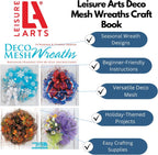 Leisure Arts-Deco Mesh Wreaths