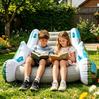 Sensory Inflatable Rocking Chair for Toddlers – Calming Sensory Chair for ADHD & Autism, Built-in Dual Function Air Pump, Inflatable Rocker for Sensory Room, Therapy, Relaxation, Gift for Boys & Girls