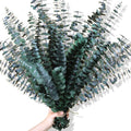 30Pcs Dried Eucalyptus Stems, 17" Real Preserved Eucalyptus Plant for Shower, Fresh Natural Branches for Vase, Eucalyptus Bundle for Home Decor, Wedding, Baby Shower, Bathroom