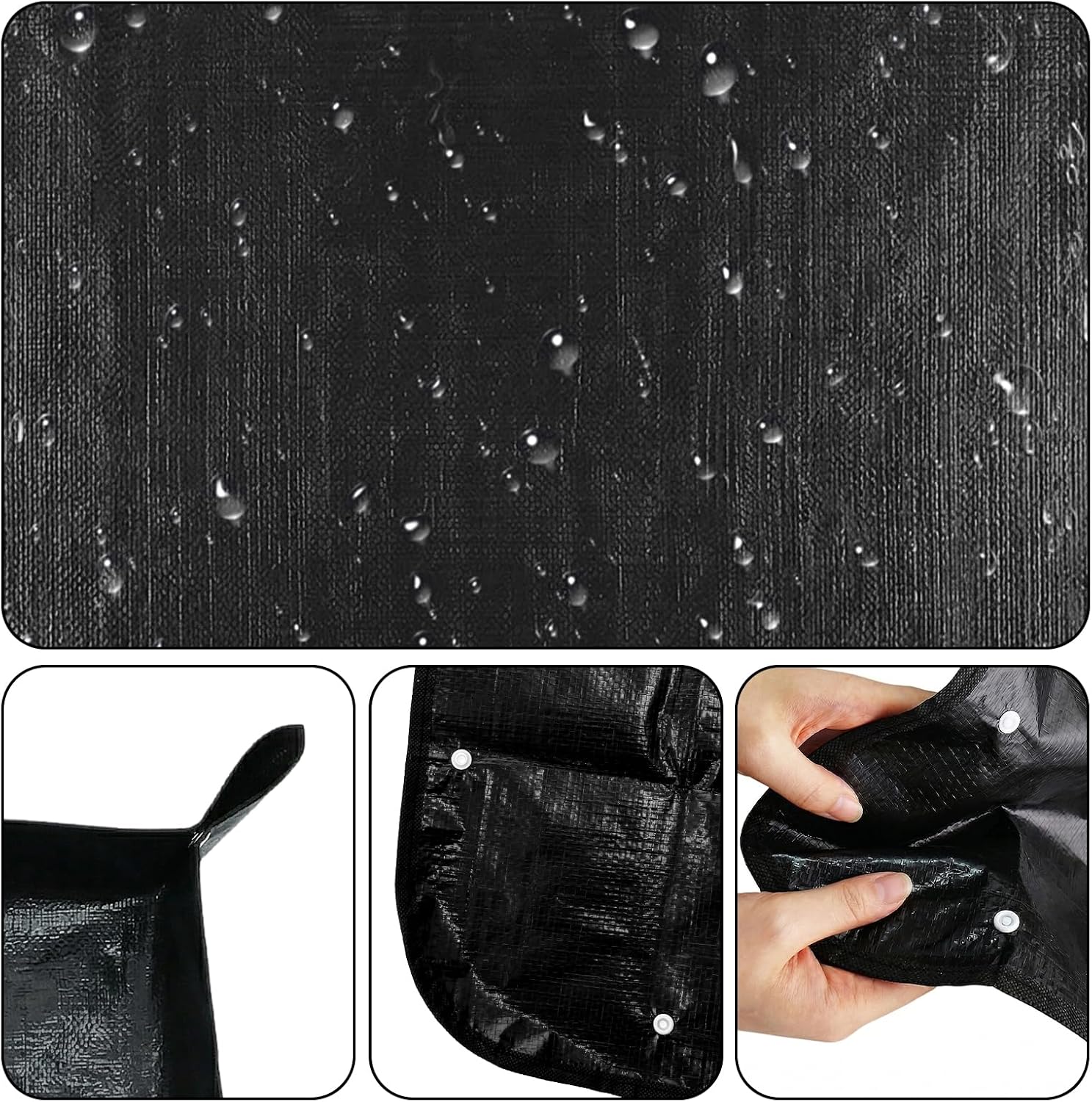 Waterproof Large Plant Potting Mat Portable and Foldable Gardening Repotting Mat for Indoor Plants Thickened Potting Mats in Garden Outdoor for Transplanting (39.4In x 39.4In)