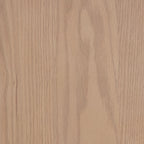 Nathan James Iris Mid-Century Modern Credenza, Brown TV Stand, Living Room Wood Storage Cabinet with Arched Cabinet Doors, Raw Oak, Set of 3