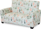 Toddler Upholstered Sofa (Llama Print)