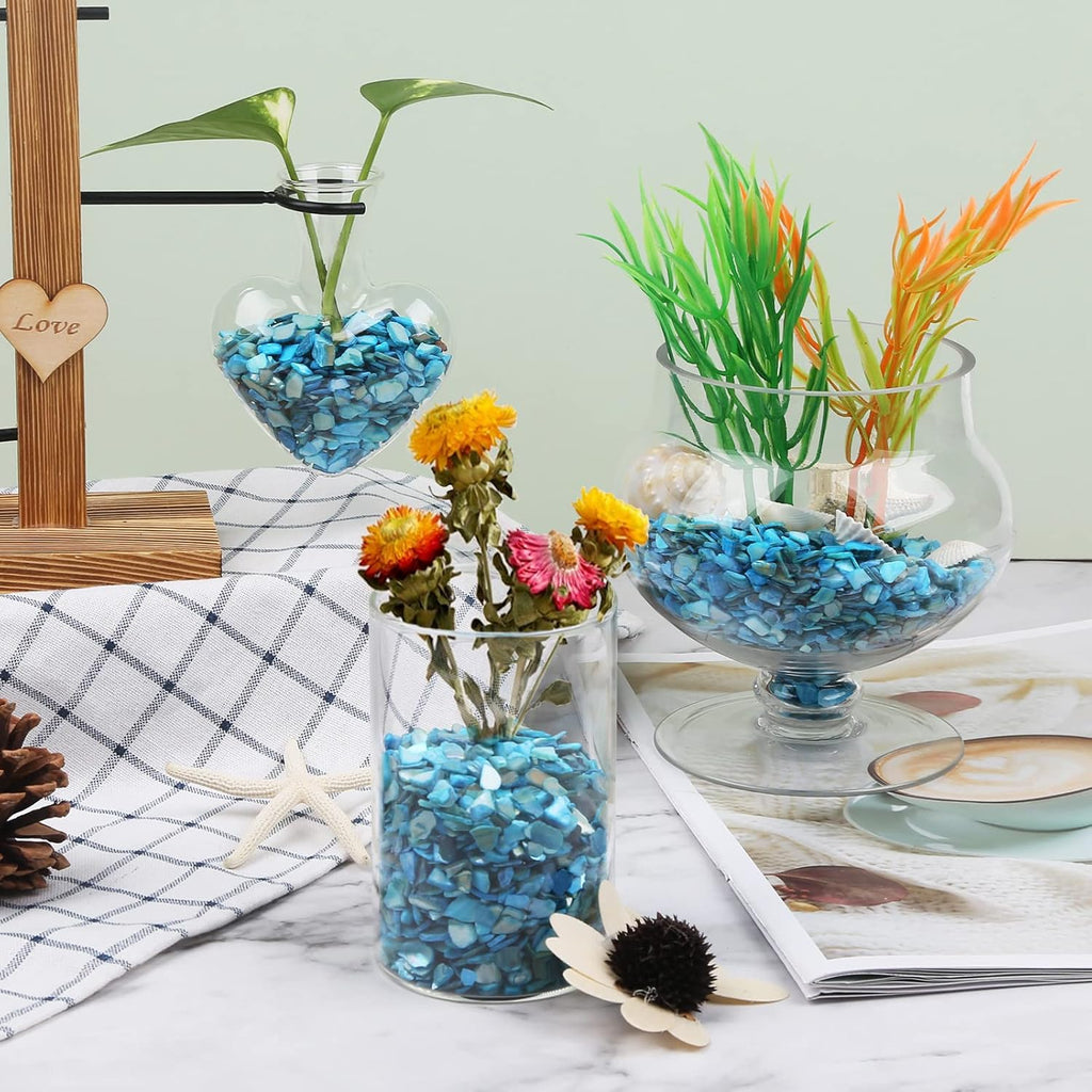 Crushed Shells for Crafts, Small Natural Crushed Seashells Pieces Chips, Sea Shells for Decorating Wedding Vase Fillers Beach Weddings Party Home Decor 21oz