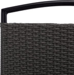 SAFAVIEH Outdoor Patio Furniture Collection – Dory Rattan Weave Folding Chair (PAT6902)