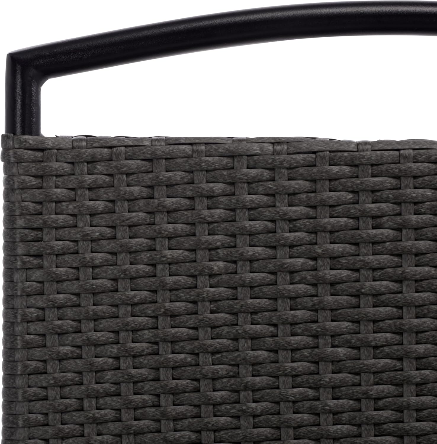SAFAVIEH Outdoor Patio Furniture Collection – Dory Rattan Weave Folding Chair (PAT6902)