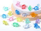 YATOJUZI Mini Dinosaur Figures Easter Egg Fillers Resin Animals to Hide Cute Trinkets Tiny Small Plastic Dinosaurs Figurines in Bulk Wholesale for Vase Fillers Party Favors Centerpiece Decorations