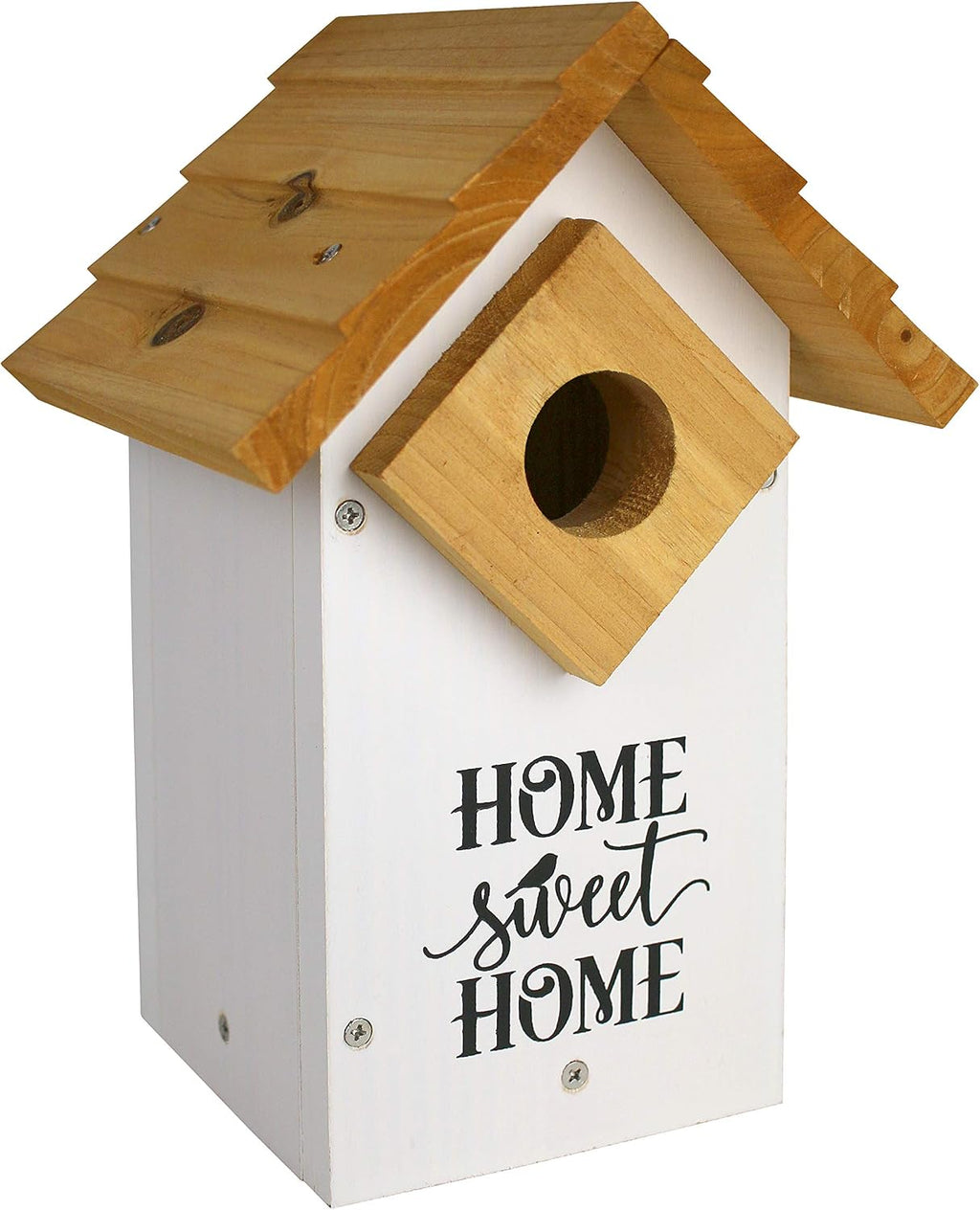 Wild Wings WWLH3-DECO Farmhouse Bluebird House, White