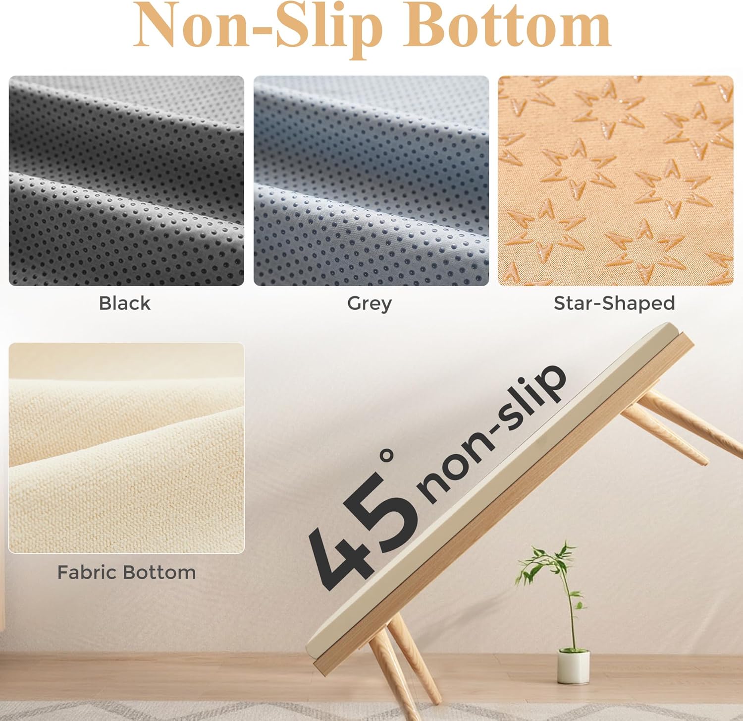 Waterproof Custom Size Bench Cushions for Indoor Outdoor Furniture, Bay Window Seat Cushions Indoor, Custom Cushions for Breakfast/Reading Bench Nook/Dining Entryway Mudroom Bench, Anti-Slip/Scratch