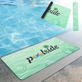 Yinhua Pool Doormat 24x48 Inch, Non Slip Pool Floor Mat for Deck, Swimming Poolside Seating Mats with Rubber Backing Walk Summer Door Mat for Outside Patio Beach Swimming Pools Lounging